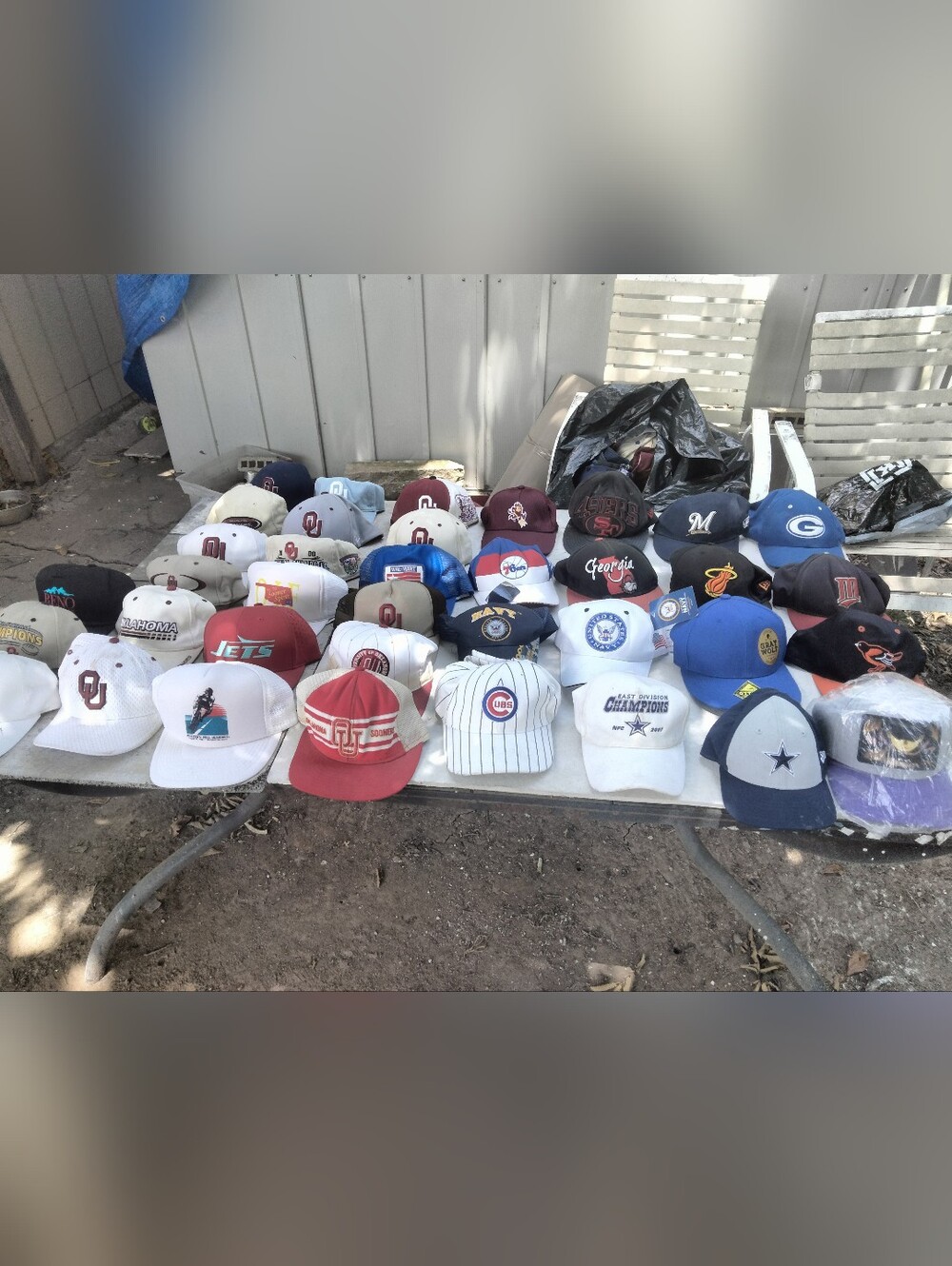 Assorted Lot Of 73 Vintage Unisex Baseball Caps - Multiple Brands